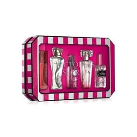 Victoria's Secret Fragrances Mist Gift Set Includes Sexy Little Things Noir Tease, Dream Angels Heavenly, Very Sexy, Angel and Bombshell - 5 Pcs Gift Box SET: Beauty