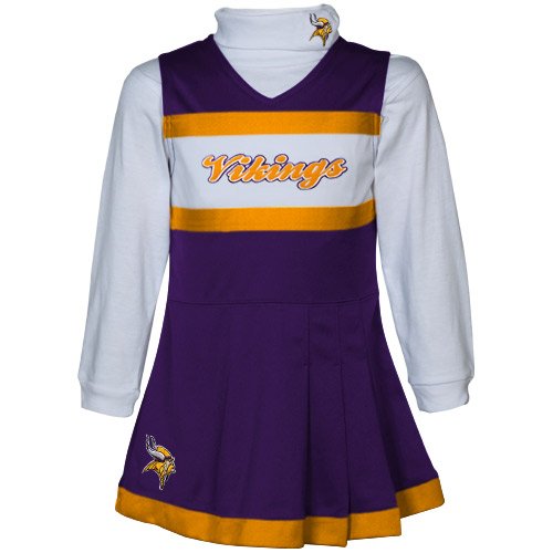 Reebok Minnesota Vikings Toddler (2T-4T) Cheer Uniform 4T