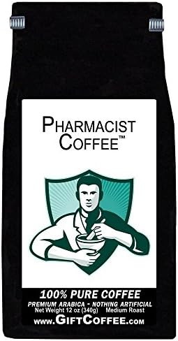 Pharmacist Gift Coffee, Gourmet Regular Grind Gift Coffee 12 Ounces