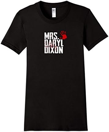 Women's Mrs Daryl Dixon Tee Shirt XL Black