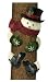 Grasslands Road Winter Wonder Snowman with Top Hat Outdoor Tree Hugger, Gift Boxed