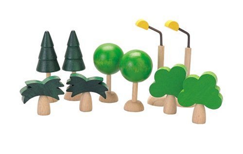 Plan Toys 60081 Set Of Trees And Lights