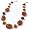 fairtrade Kazuri Necklace - beehive
