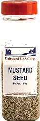 Whole Yellow Mustard Seed - 16 oz