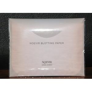Noevir Blotting Paper - 100 Sheets - Ultra-fine, Handmade Japanese Paper Is Silky-soft to the Touch and Instantly Absorbs Excess Oil