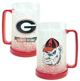 Georgia Bulldogs Crystal Freezer Mug