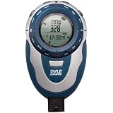 GSI Quality Runner Track Handheld Watch With Digital Compass, Sound Pacer, Timer And Chronograph Stopwatch 42-Laps Memory- For Training, Exercise, Running And Jogging