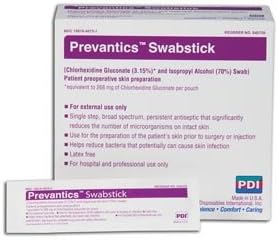 Swabstick 1.75" X 6.5" 50/Bx