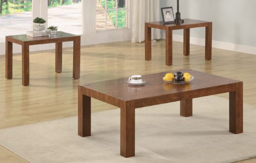 3-PCS COFFEE TABLE SET/WALNUT