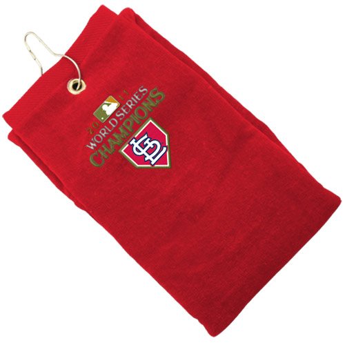 MLB St. Louis Cardinals 2011 World Series Champions Embroidered Golf Towel