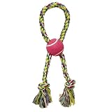 Tug-O-Rope Tug with Tennis Ball Dog Toy 14