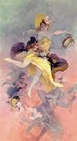 Dancer with a Basque Tambourine by Jules Cheret - 24