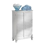 Nassau Louvered Door Towel Cabinet by Southern Enterprises Inc.