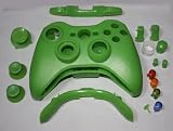Xbox 360 Matte Green Controller Shell with Green Thumb Sticks - Replacement 360 Wireless Controller Shell Consoles and Gadgets