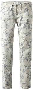 Ymi Kids Girls 7-16 Floral Printed Skinny Pant