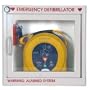Alarmed AED Defibrillator Wall Mounted Storage Cabinet Fit for Phillips and Most Major Brands