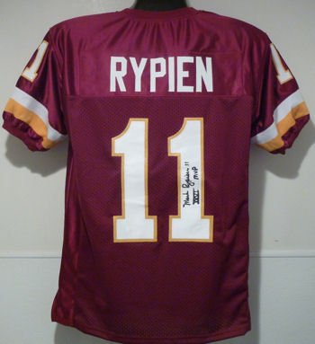 Mark Rypien Autographed Washington Redskins Jersey w/XXI MVP insc