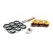 Charcoal Companion Mini Burger "Sliders" Grilling Set
