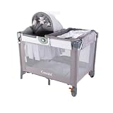 Combi Travel Solutions Play Yard Grey Gingham
