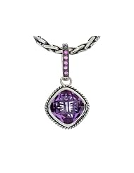 Balissima By Effy Collection Sterling Silver Amethyst and Pink Sapphire Pendant