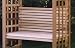 Western Red Cedar Wood Outdoor Garden Bench