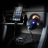 CaseGuru 2in1 8 Pin Car Charger Pack for New Apple iPhone 5, iPod Touch 5, Nano 7, iPad 4th Generation and iPad Mini (Black)