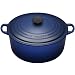Le Creuset Cast Iron Round Casserole, Graded Blue, 28 cm
