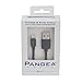 Pangea Apple Certified Lightning Cable - 5 Foot - for iPhone 5 (5/5S/5C), iPad Air, iPad Mini with Retina, iPad (4th gen), iPad Mini, iPod touch (5th gen), and iPod nano (7th gen) - Black.