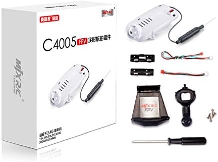 Yalasa White Funny MJX X400 2.4G 6-axis 4CH RC Quadcopter Drone RC Helicopter With C4005 FPV Camera