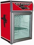 Texas Tech Red Raiders Logo Refrigerated Glass Door Cooler