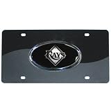 MLB Tampa Bay Rays Acrylic License Plate