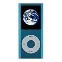 New Blue 8GB MP3 & Video Player with FM Radio + Free Sock