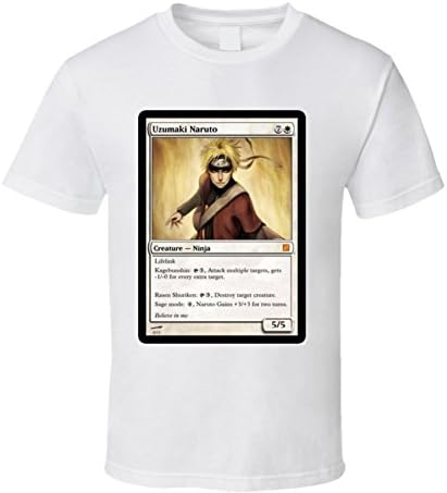 TshirtSavage Men's Magic The Gathering T-Shirt 2XL White