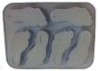 UNC- North Carolina Silicone Muffin Pan