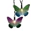 Kurt Adler UL1141 Multi-Colored Butterfly Light Set, 10 Light