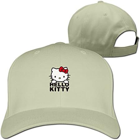 Hello Kitty Artwork Fictional Character Custom Baseball Caps For Men