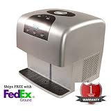 Whynter ICE-100S SNO 3 in 1 Portable Ice Maker, Ice Crusher and Water Dispenser, Platinum