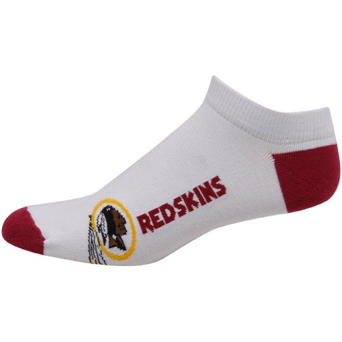 Washington Redskins White Team Logo Ankle Socks