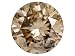 Jewelry : MIN .50CT MM VARIES ROUND CHAMPAGNE DIAMOND