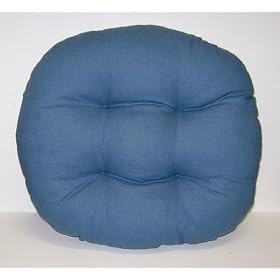 BAR STOOL CHAIR PAD FEDERAL BLUE by Barnett Products Co.