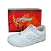 Mens NBA Dennis Rodman White Lace-up Casual Shoes / Sneakers - RETRO EDITION