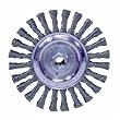 Weiler Brush 36024 6" Stringer Bead Twist Knot Type Wire Wheel Brush