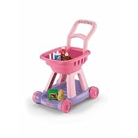 Fisher Price Fun With Food Shopping Cart - Pink and Purple