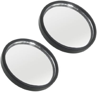 Vehicle Adhesive Wide Angle Round Rearview Blind Spot Mirrors 2" 2 Pcs
