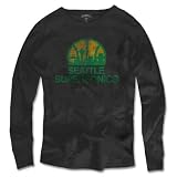 Seattle SuperSonics '47 Brand Charcoal Vintage Logo Scrum Long Sleeve T-Shirt
