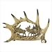 SCENIC ANTLER HUNTING DECOR TABLE TOP STATUE SCULPTURE