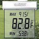La Crosse Technology WS-1025 Digital Window Thermometer