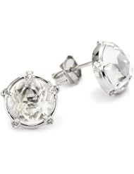 Alberian & Aulde "Morning Star" White Topaz Quintet Stud Earrings