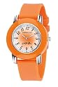 Morellato - SID006 - Colours - Montre Femme - Quartz Analogique - Cadran Orange - Bracelet Silicone Orange