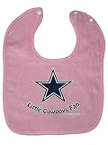 Dallas Cowboys Pink Baby Bib